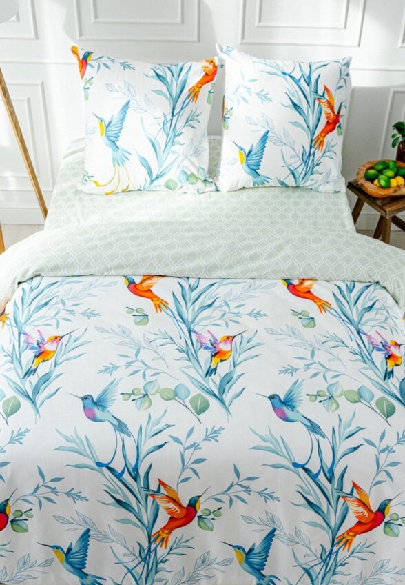 Постельное белье 2-спальное Павлина
