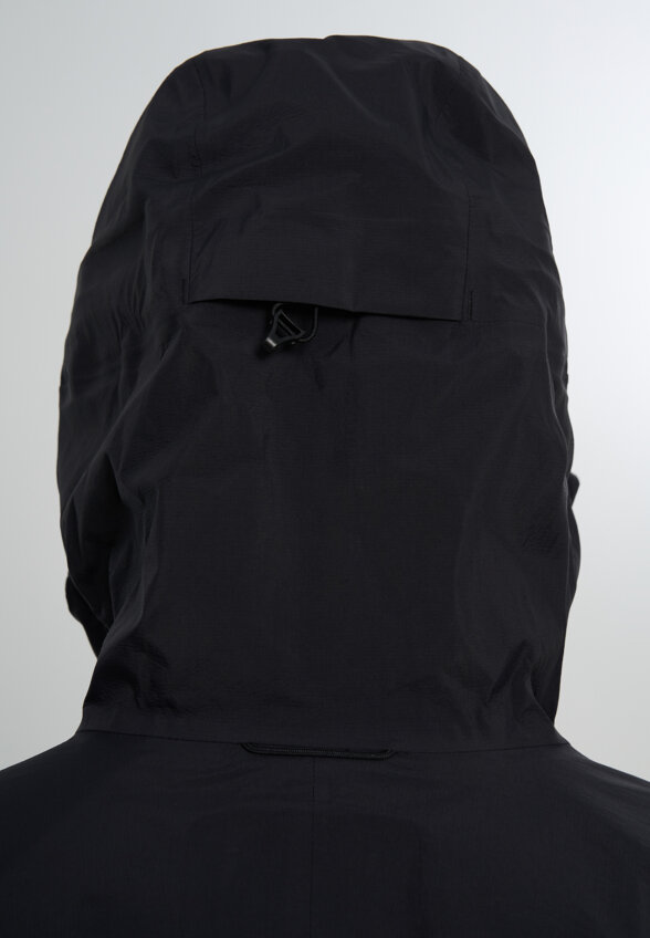 Куртка мембранная мужская Mountain Hardwear Cloud Cipher Hooded Jacket, Черный