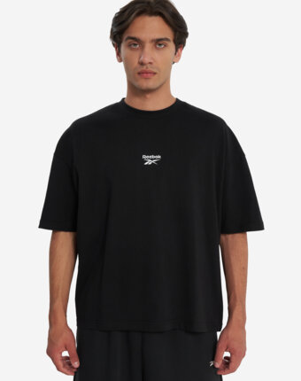 Футболка мужская Reebok Melvin Mountain, Черный женщинам