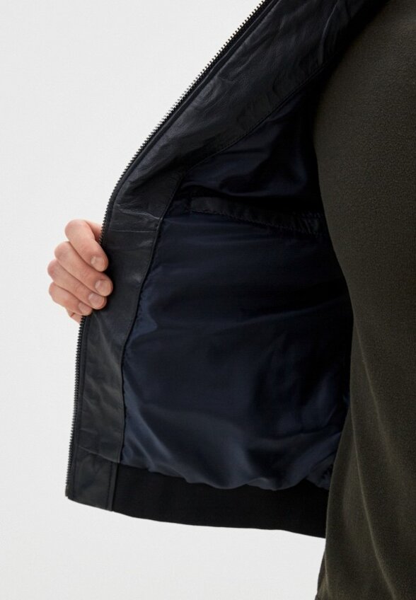 Куртка кожаная Urban Fashion for Men