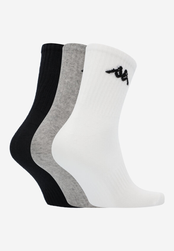 Носки Kappa, 3 пары, Черный