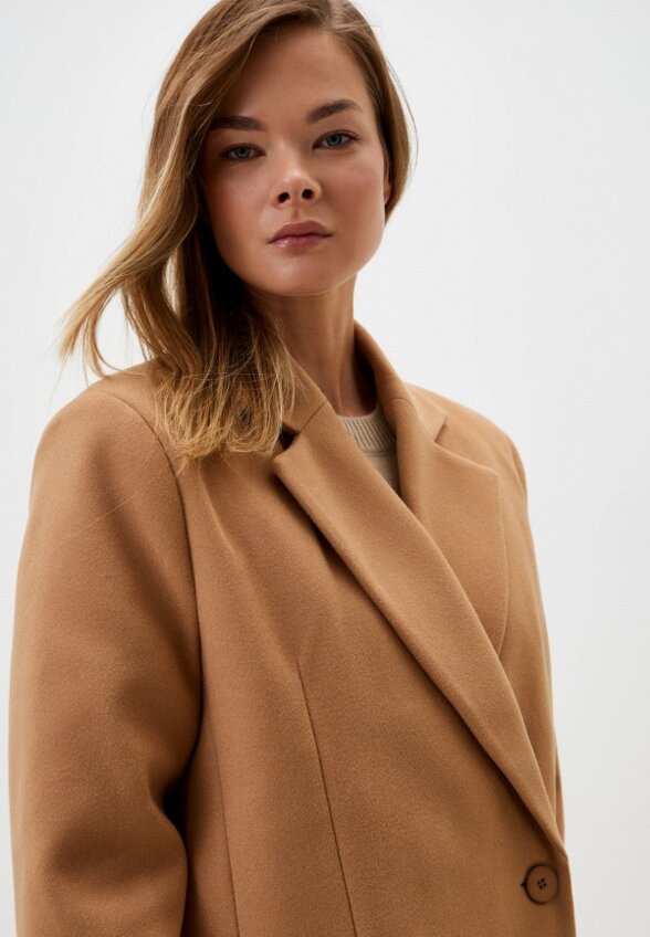 Пальто однобортное TrendyAngel