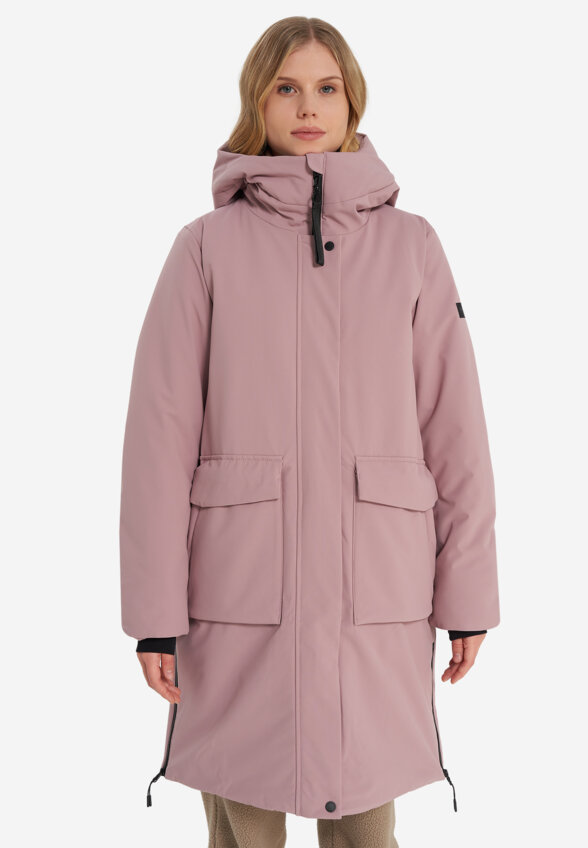 Пальто утепленное женское IcePeak Adais, Розовый