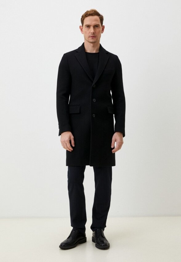 Пальто однобортное United Colors of Benetton