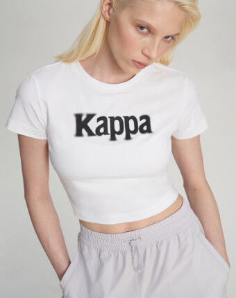 Футболка женская Kappa, Белый женщинам