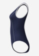 Купальник слитный женский Speedo Texture Bound Scoop, Синий10  - превью
