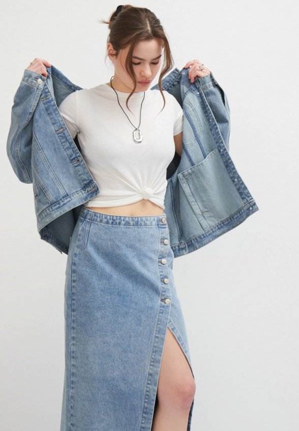 Юбка джинсовая Vittoria Vicci