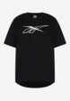 Футболка женская Reebok Brielle Crew, Черный7  - превью