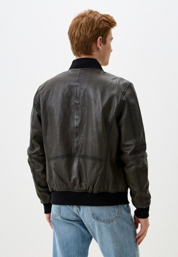 Куртка кожаная Urban Fashion for Men