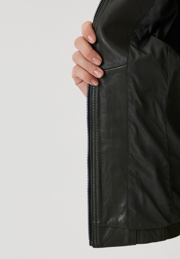 Куртка кожаная Снежная Королева