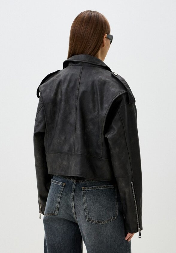 Куртка кожаная Sodamoda