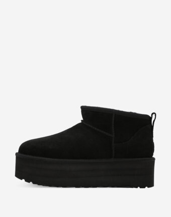 Угги женские UGG Classic Ultra Mini Platform, Черный женщинам
