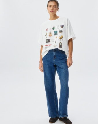 Джинсы Straight Fit женщинам