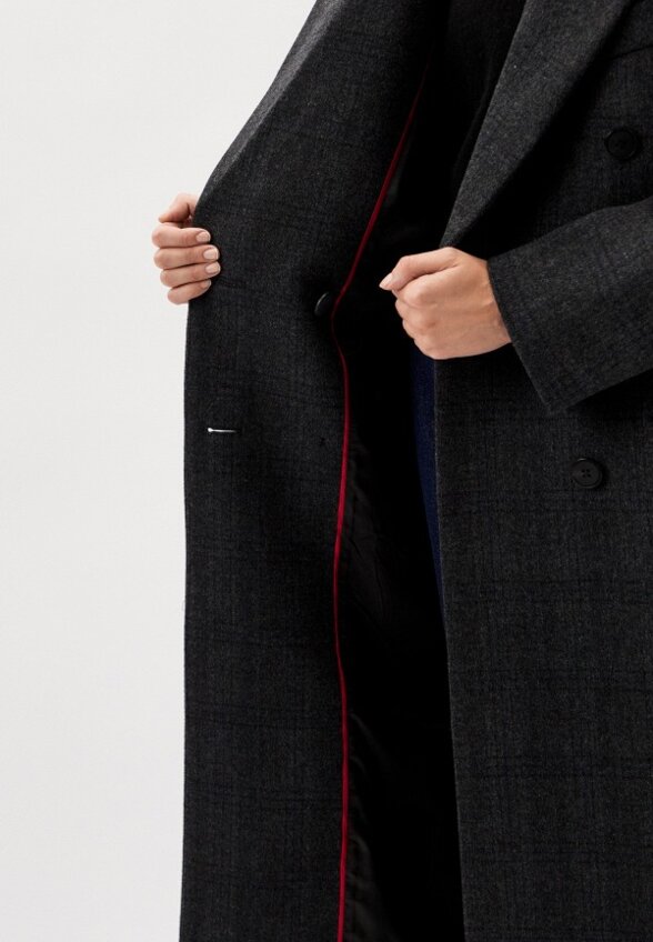 Пальто двубортное BLCV