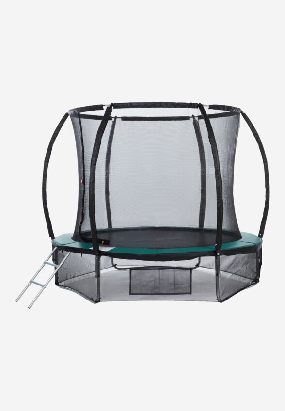 Батут KETTLER Wallaroo-80 с внутренней сеткой, 244 см, Черный