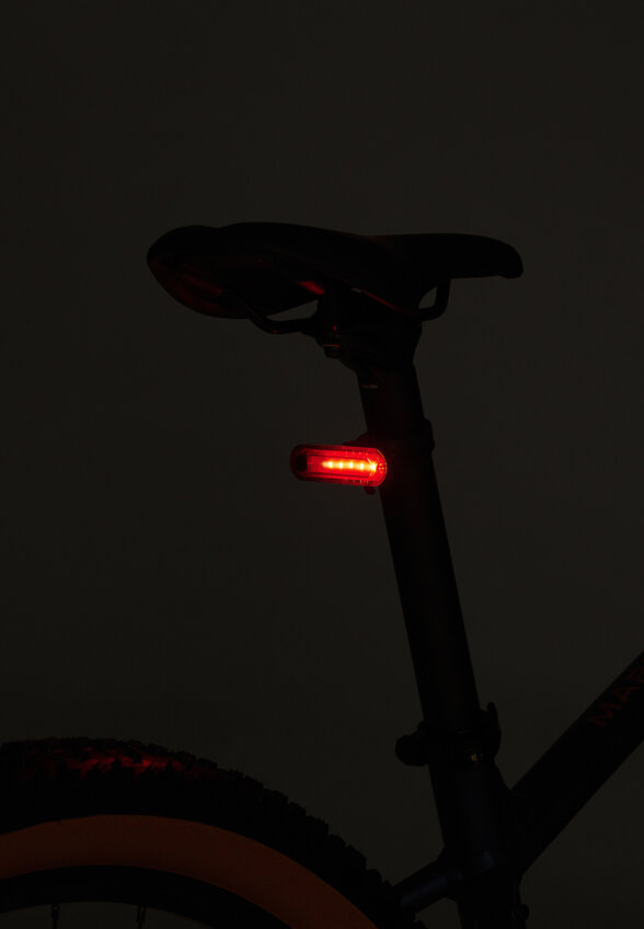 Фонарь задний велосипедный Cyclotech CRL-6, Черный