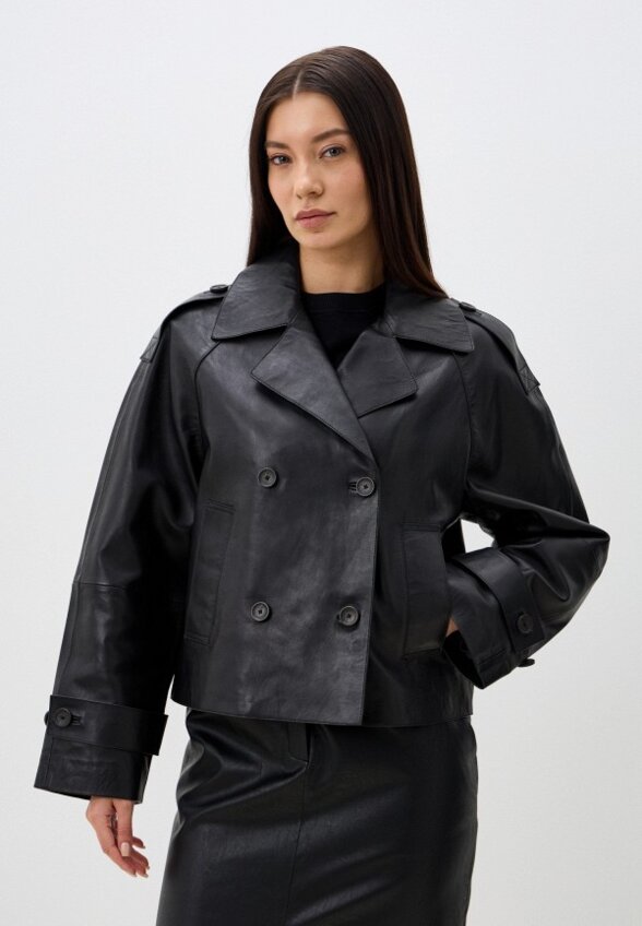 Куртка кожаная Снежная Королева