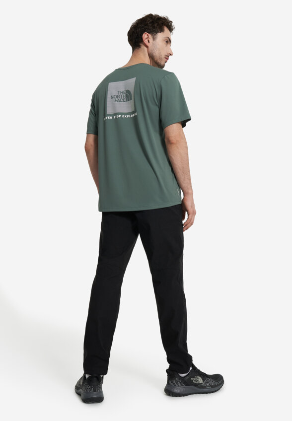 Футболка мужская The North Face Box Nse, Зеленый