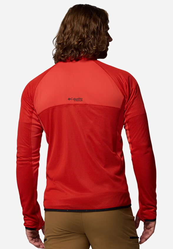 Толстовка мужская Columbia Summit Step Full Zip, Красный