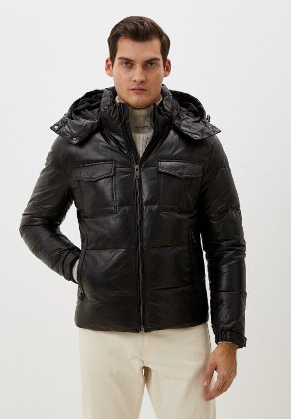 Куртка кожаная Jorg Weber