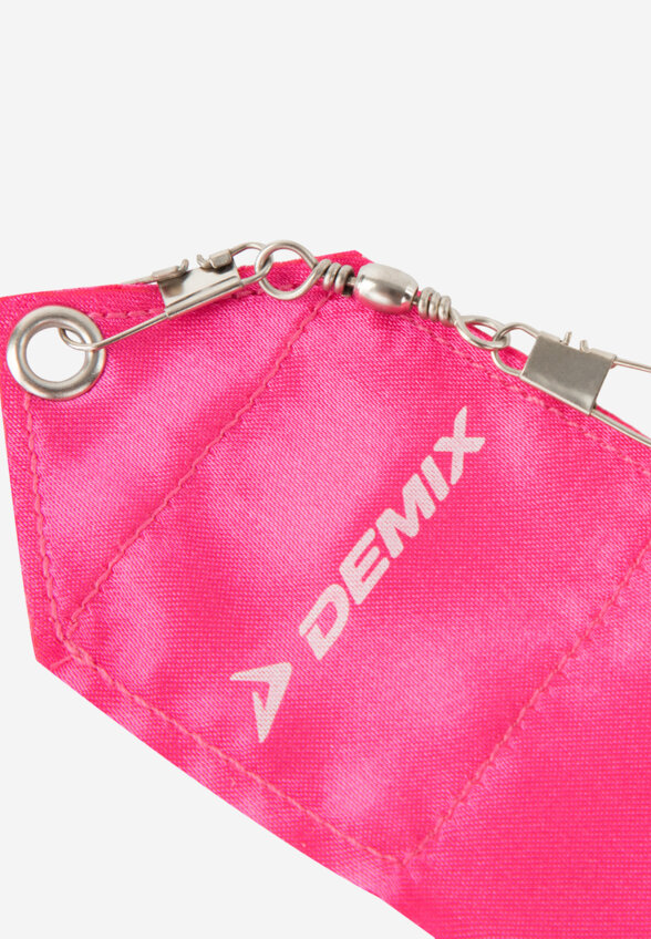 Лента гимнастическая Demix, 4 м, Розовый