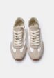 Комбинированные кеды из натуральной замши, кожи и текстиля7  - превью
