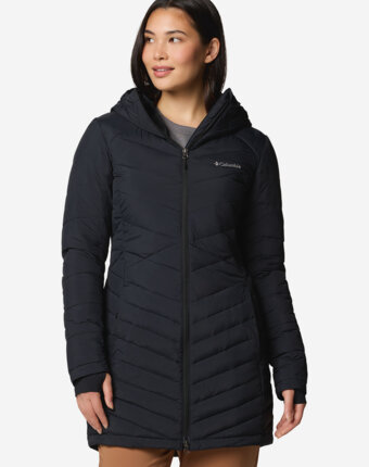 Ультралегкий пуховик женский Columbia Joy Peak II Mid Jacket, Черный женщинам