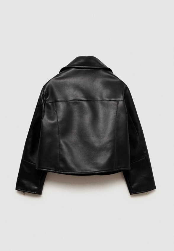 Куртка кожаная Mango Kids