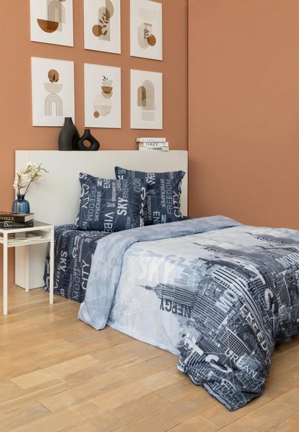 Постельное белье Евро Унисон