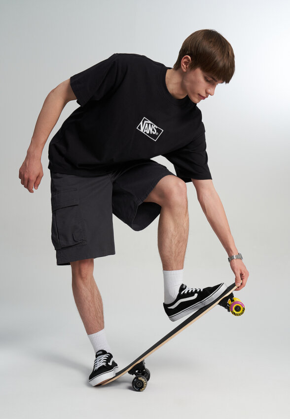 Футболка мужская Vans Blocked Box Loose SS, Черный