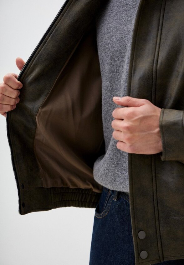 Куртка кожаная Rushbay