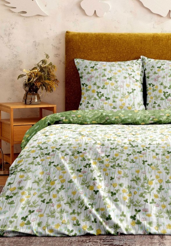 Постельное белье 1,5-спальное Унисон