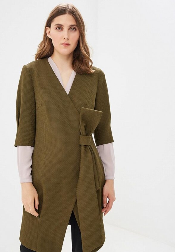 Пальто однобортное Ruxara