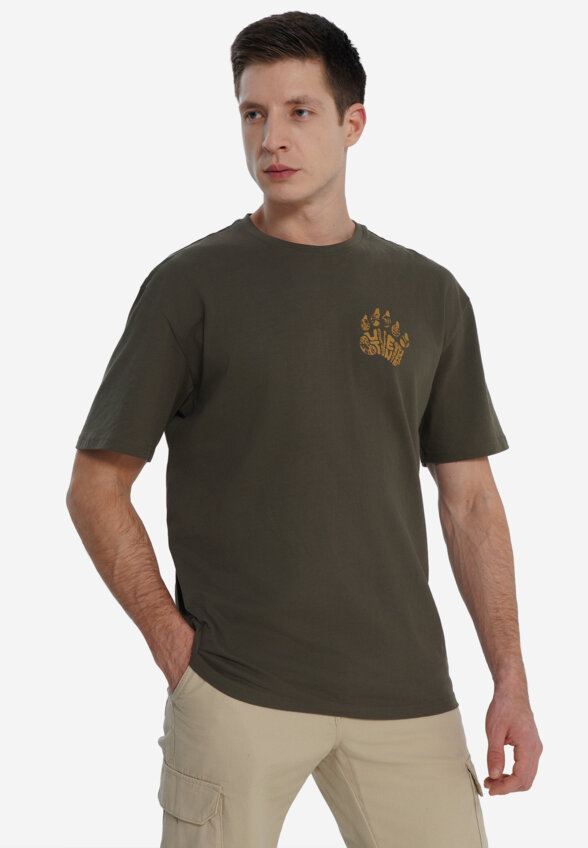 Футболка мужская Outventure, Коричневый