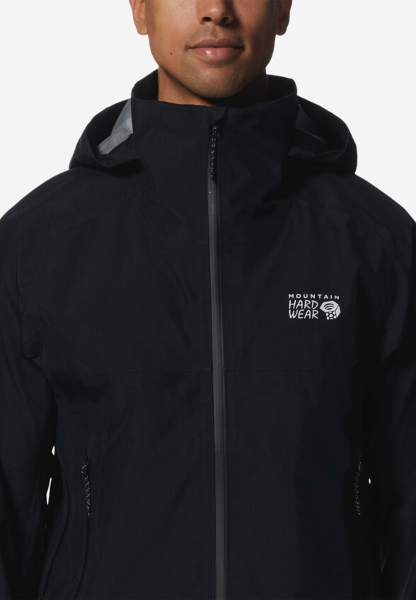 Куртка мембранная мужская Mountain Hardwear TrailVerse Gore-Tex Jacket, Черный