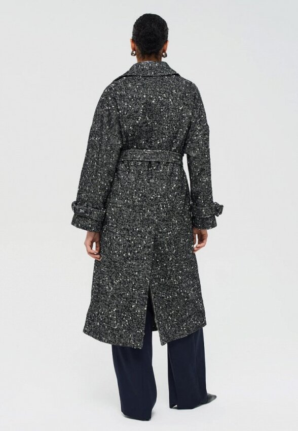 Пальто двубортное Bottega Martinese