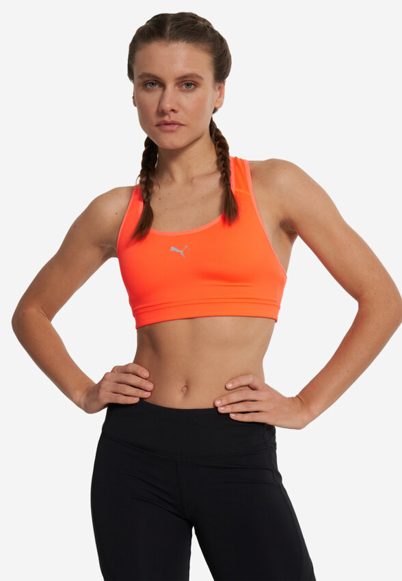 Топ бра спортивный PUMA 4 Keeps Run, Красный