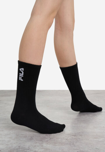 Носки для мальчиков FILA, 3 пары, Черный