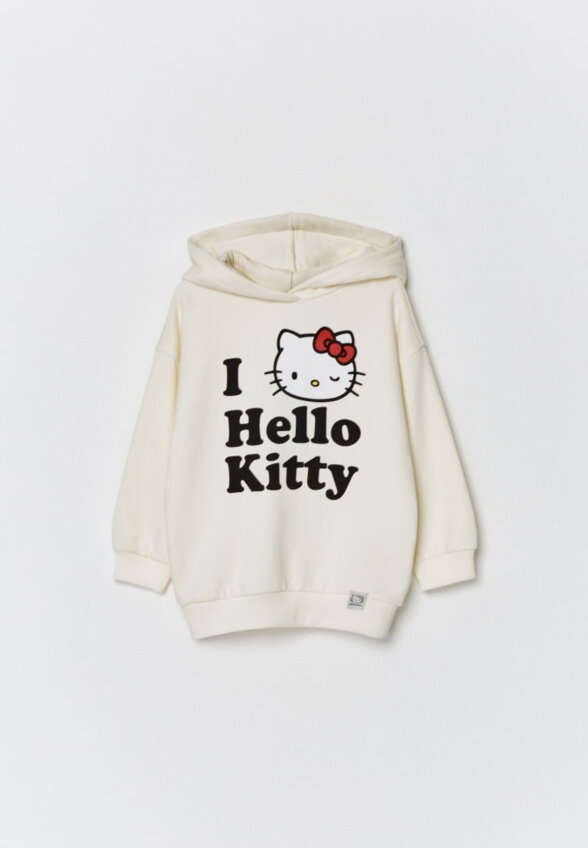 Худи с принтом Hello Kitty для девочек