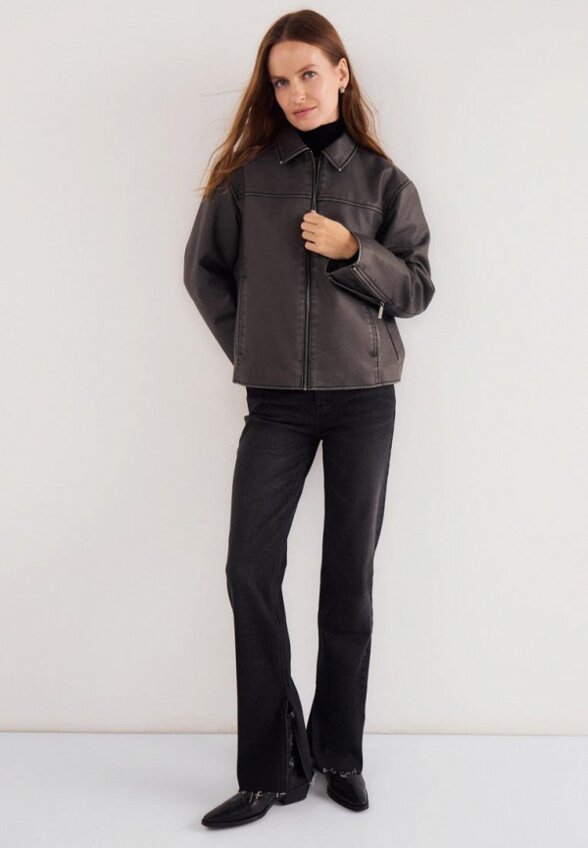 Куртка кожаная Vittoria Vicci