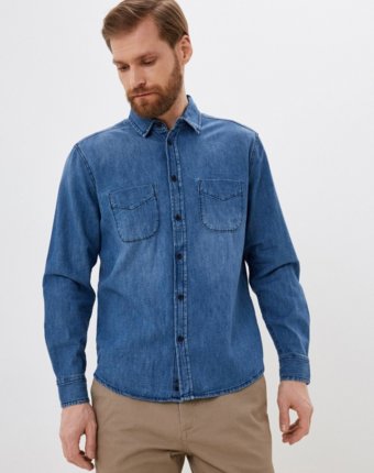 Рубашка джинсовая Sisley мужчинам