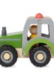 Игрушечный трактор LUKNO, зеленый1  - превью
