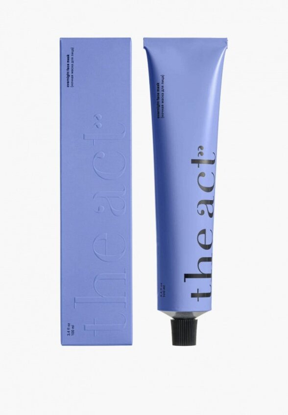 Маска для лица ночная The Act