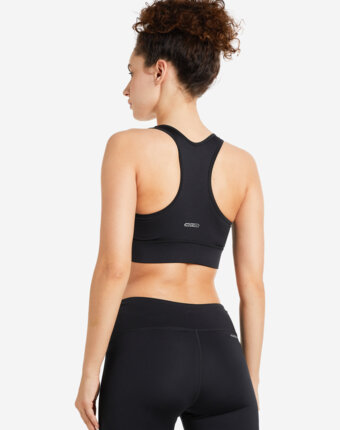 Топ бра спортивный Demix ActiveMove Essentials Longline, Черный женщинам