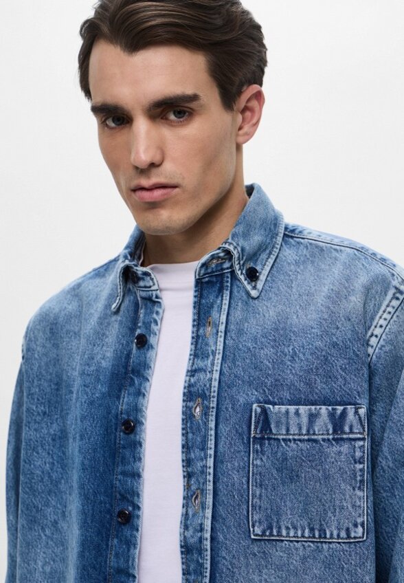 Рубашка джинсовая Boss