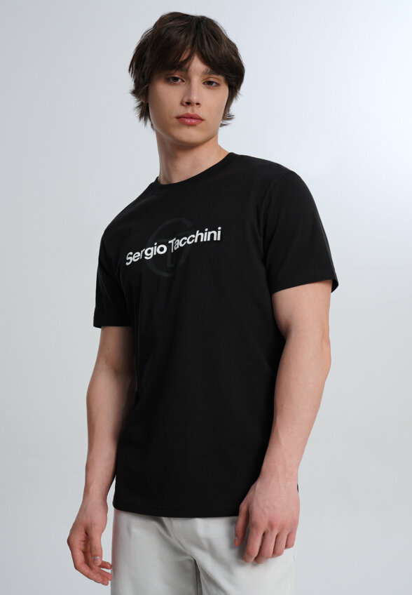 Футболка мужская Sergio Tacchini Essenziale, Черный