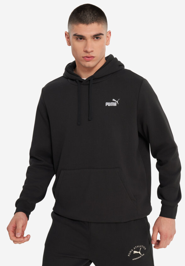 Худи мужское PUMA Ess 2 Color Small No. 1 Logo, Черный