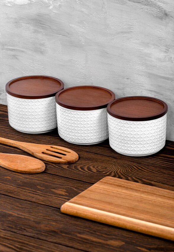 Набор банок для хранения Elan Gallery