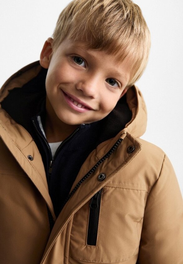 Куртка утепленная Mango Kids