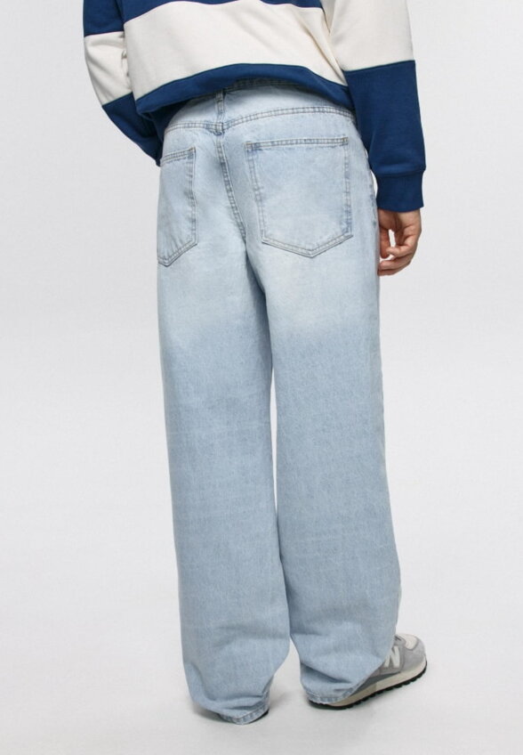 Джинсы WIDE LEG со средней посадкой